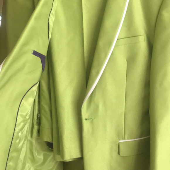 Vinci Men’s Suit (Apple Green) - Picture 2 of 4